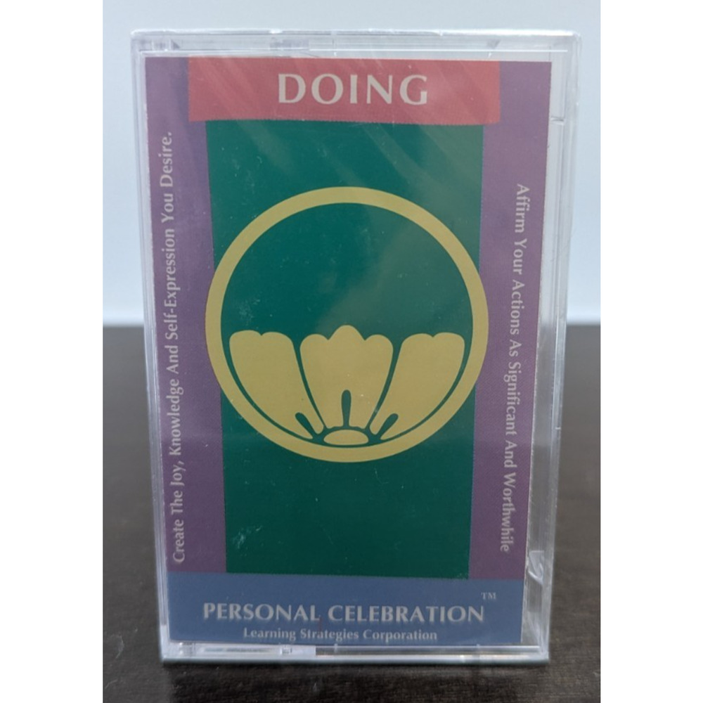 Paul R Scheele Doing Personal Celebration Cassette Audio Book